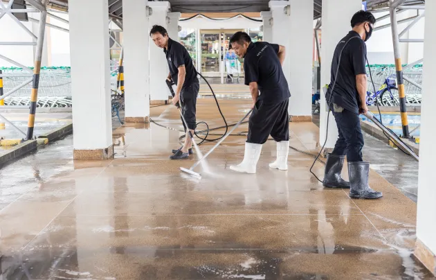 Professional commercial cleaning service